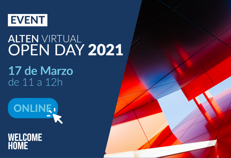 ¡Participa en ALTEN Virtual Open Day 2021!