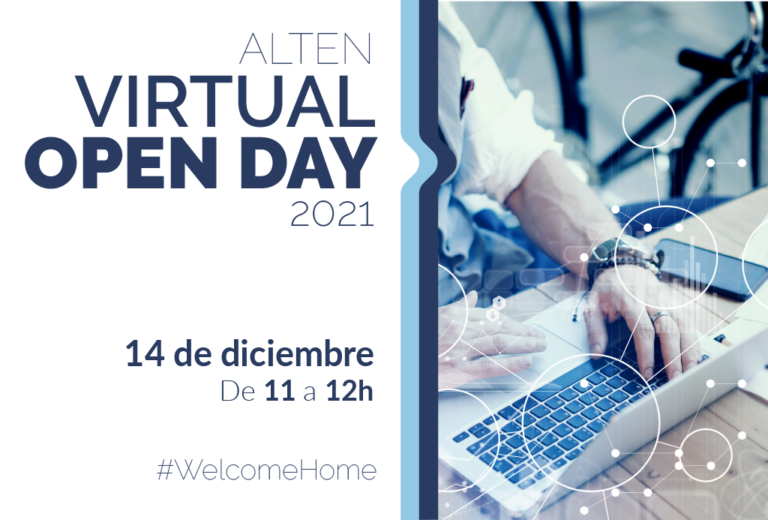 ¡Te esperamos en ALTEN Virtual Open Day!